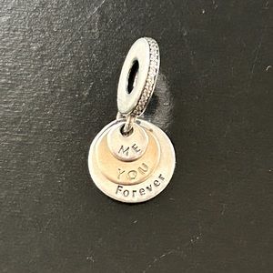 Pandora You and Me Forever Charm